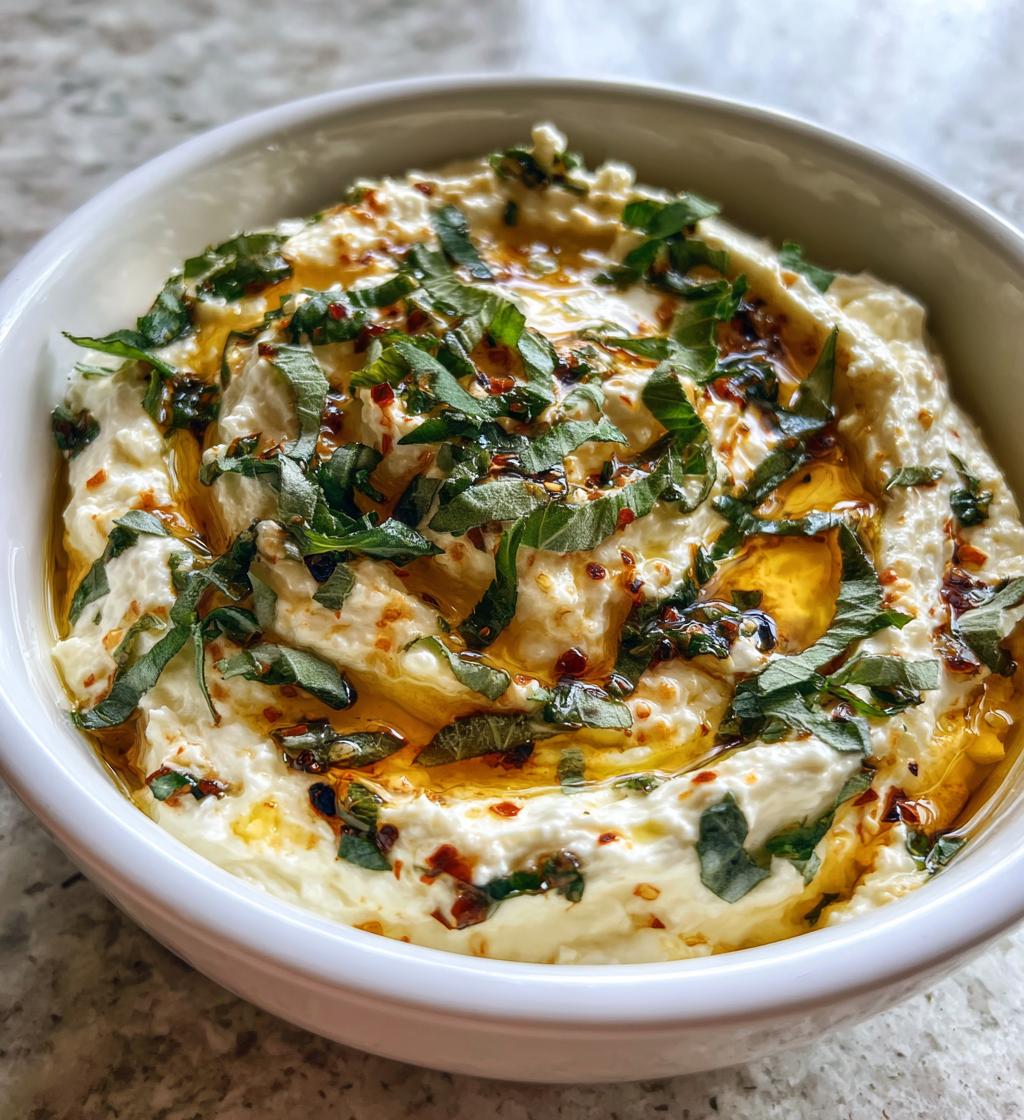 whipped honeyed jalapeno ricotta recipe - detail 1