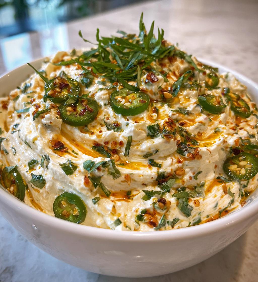 whipped honeyed jalapeno ricotta recipe