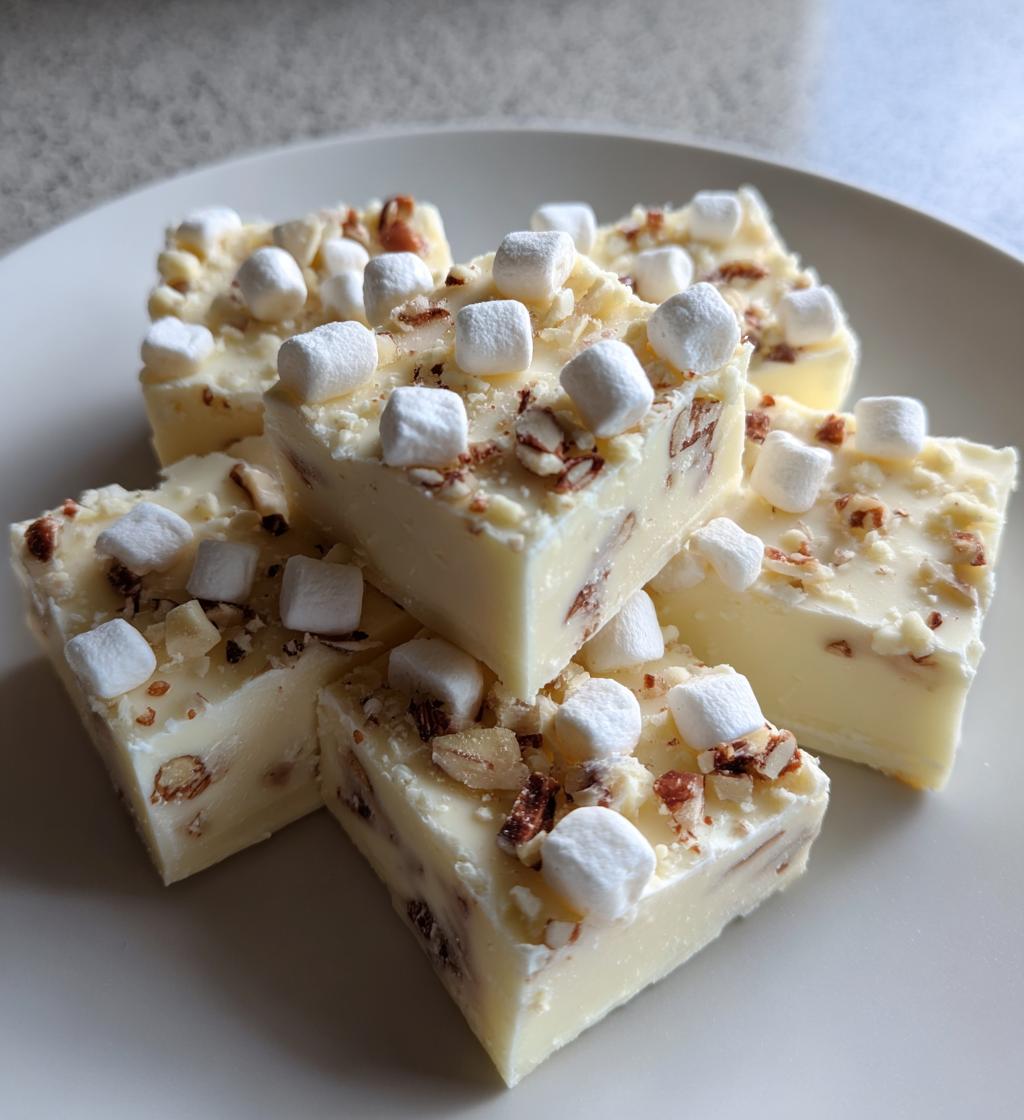 white christmas fudge