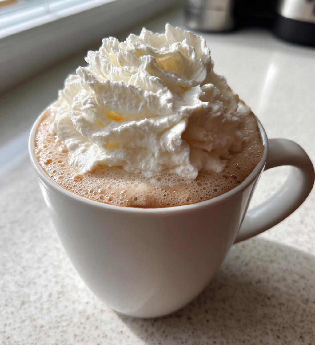 white hot chocolate - detail 1
