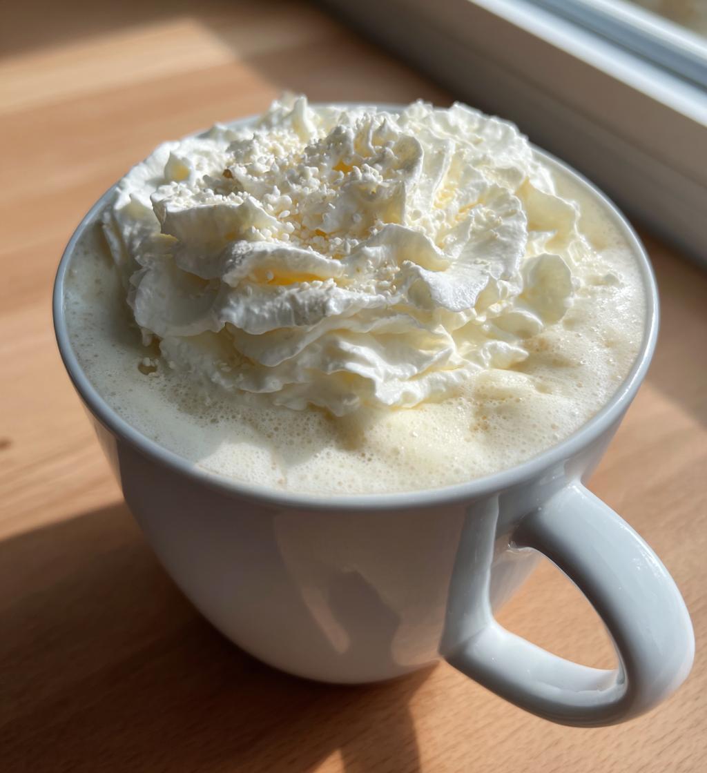 white hot chocolate