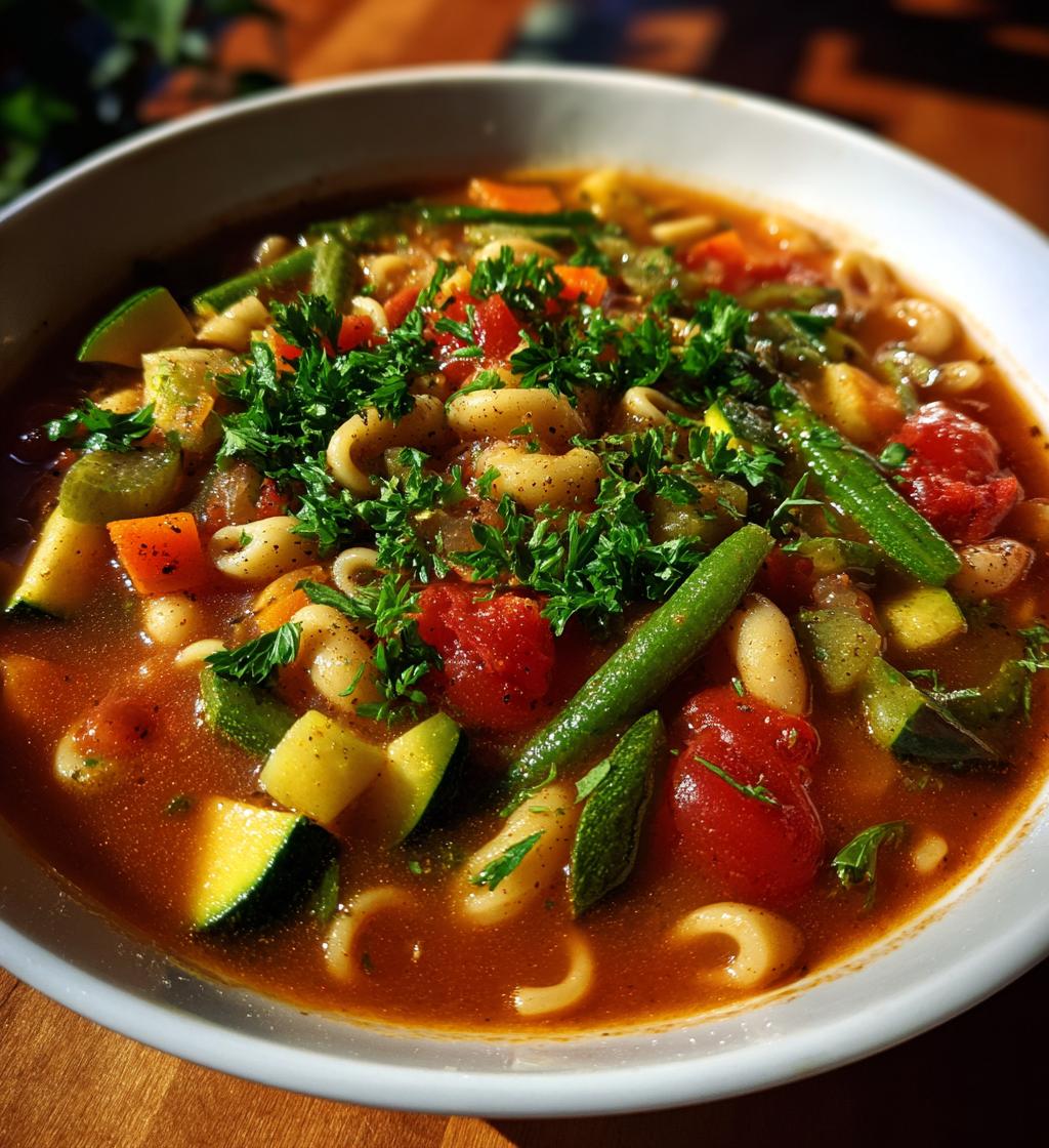 winter minestrone soup