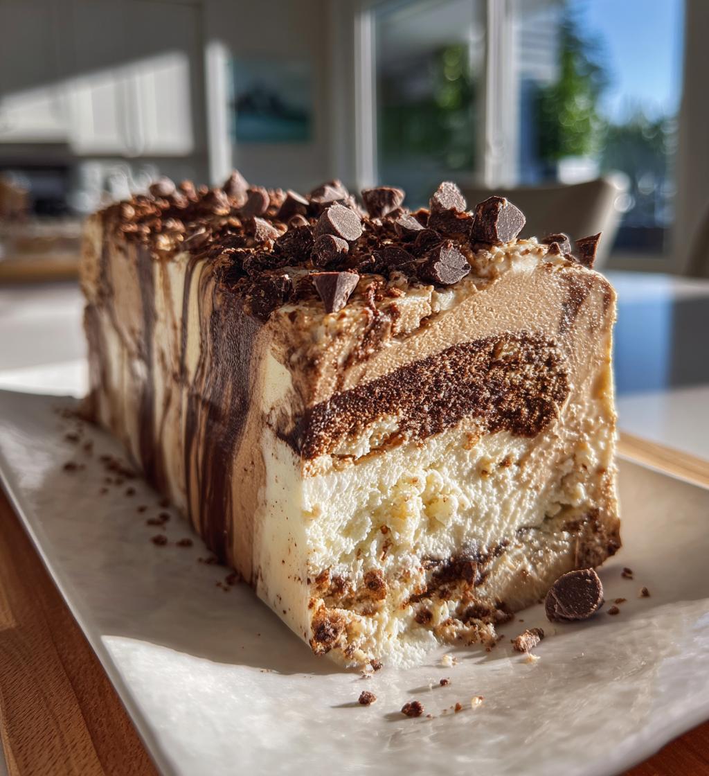 zebra semifreddo - detail 1