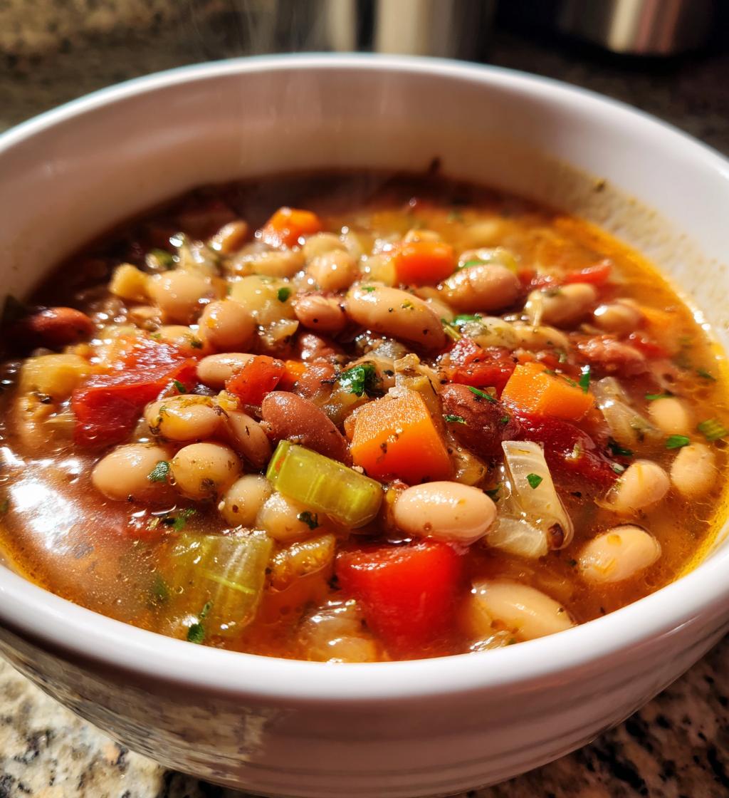 15 bean soup - detail 1