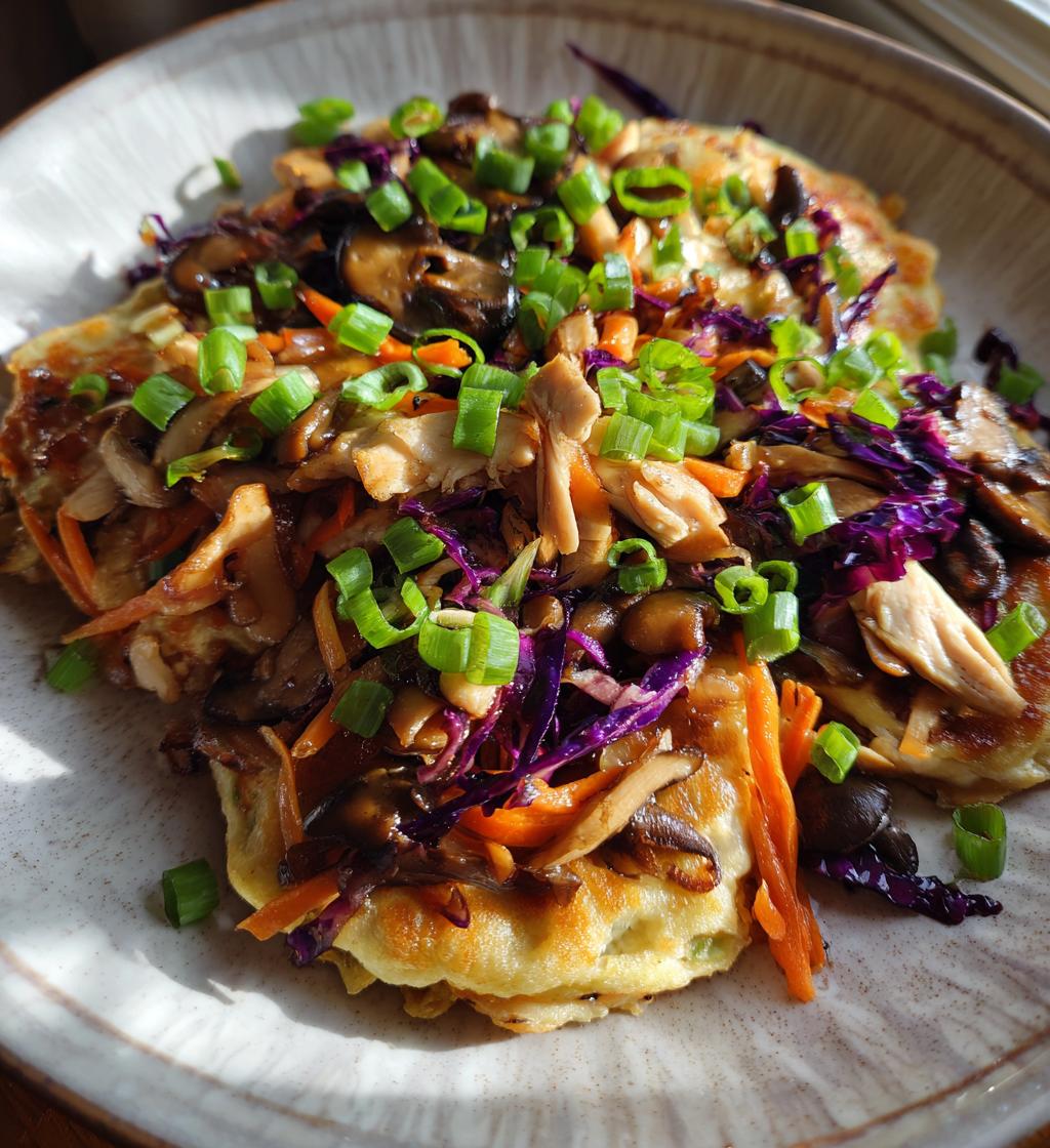 a cozy take on classic moo shu chicken
