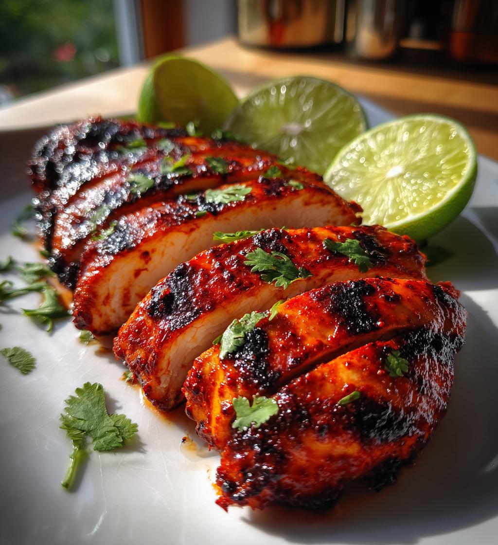 achiote chicken grilled mexican flavors - detail 1