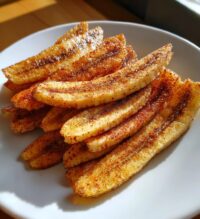 air fryer banana chips