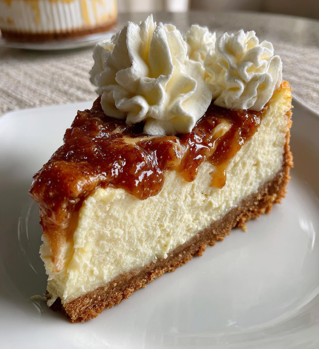 apple butter cheesecake
