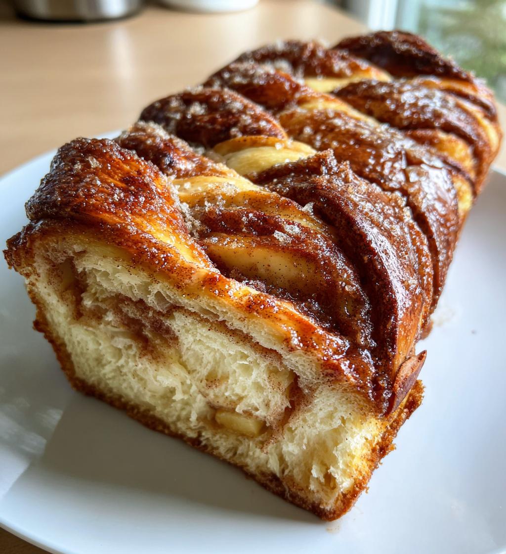 apple cinnamon babka - detail 1