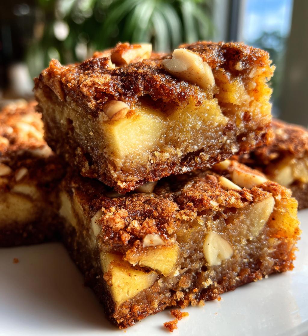 apple cinnamon breakfast bars