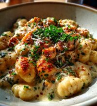 asiago chicken gnocchi