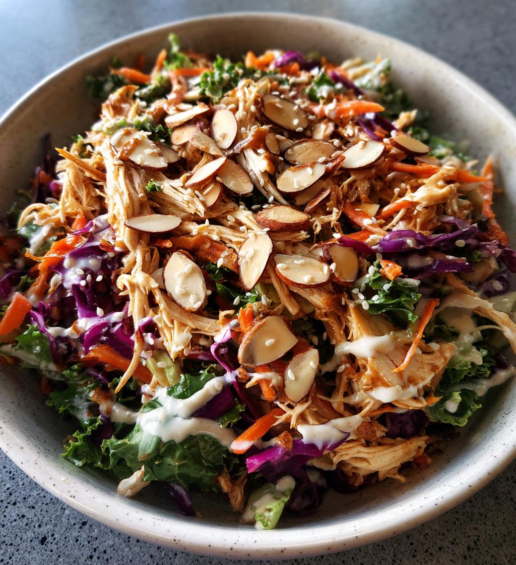 asian chicken crunch salad