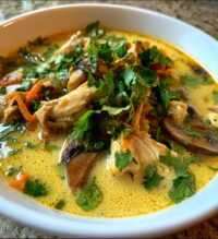 authentic tom kha gai soup