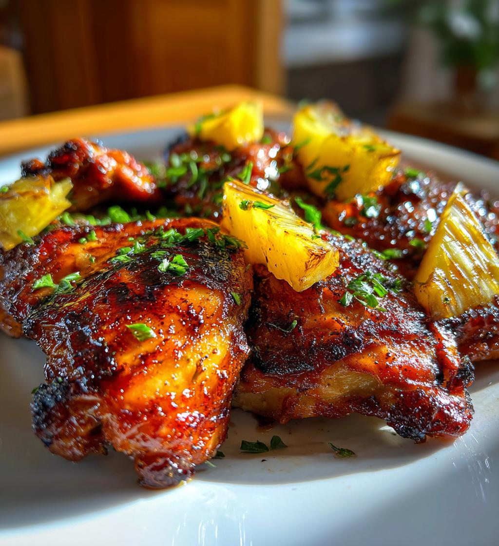 baked huli huli chicken