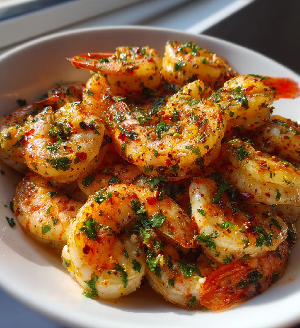 baked shrimp - detail 1