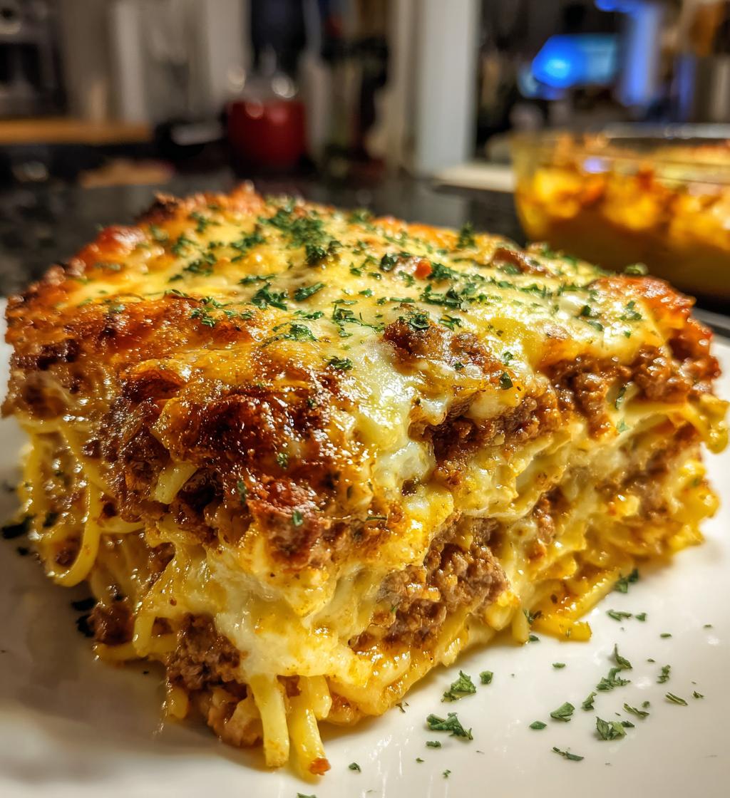 baked spaghetti casserole