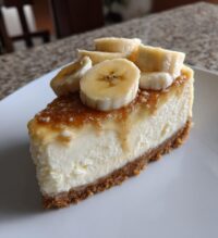 banana cream cheesecake