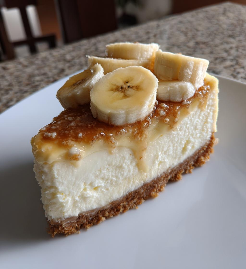 banana cream cheesecake