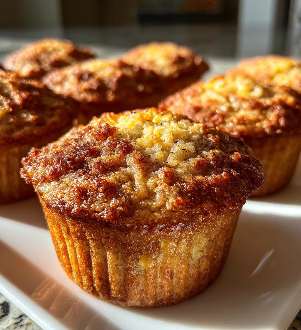banana oatmeal muffins