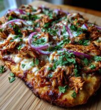 bbq chicken flatbread