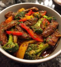 beef stir fry with vegetables