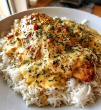 best smothered chicken and rice