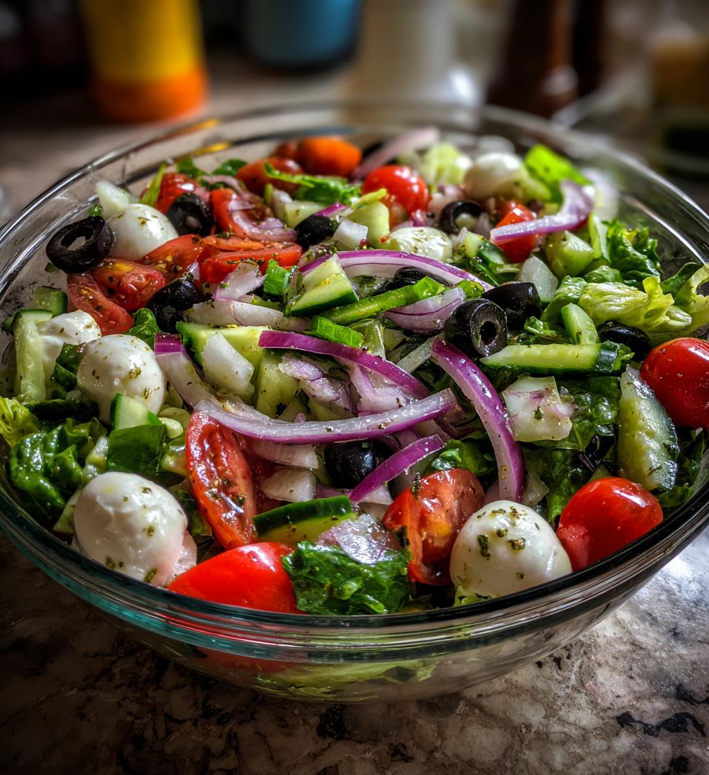 big classic italian salad