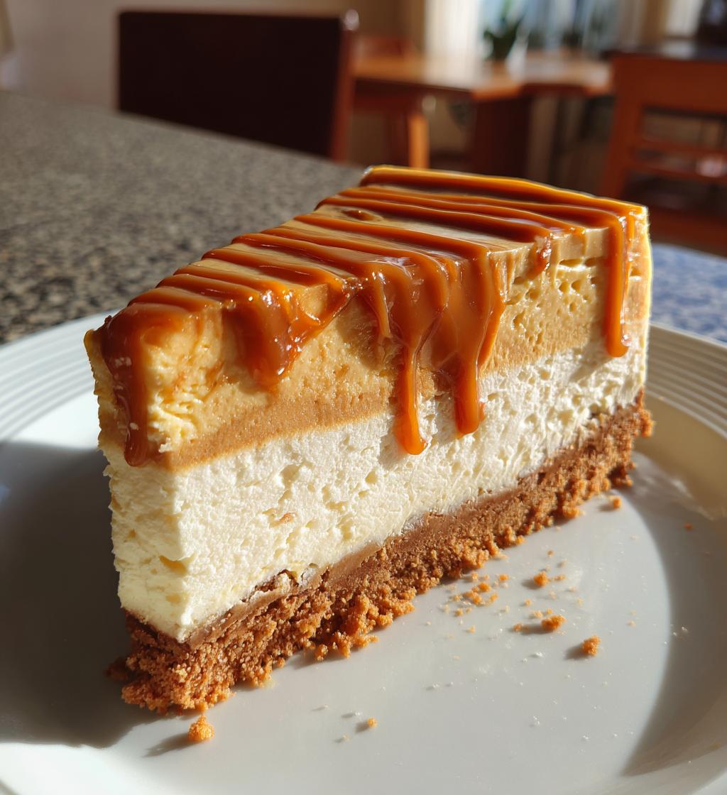 biscoff salted caramel cheesecake