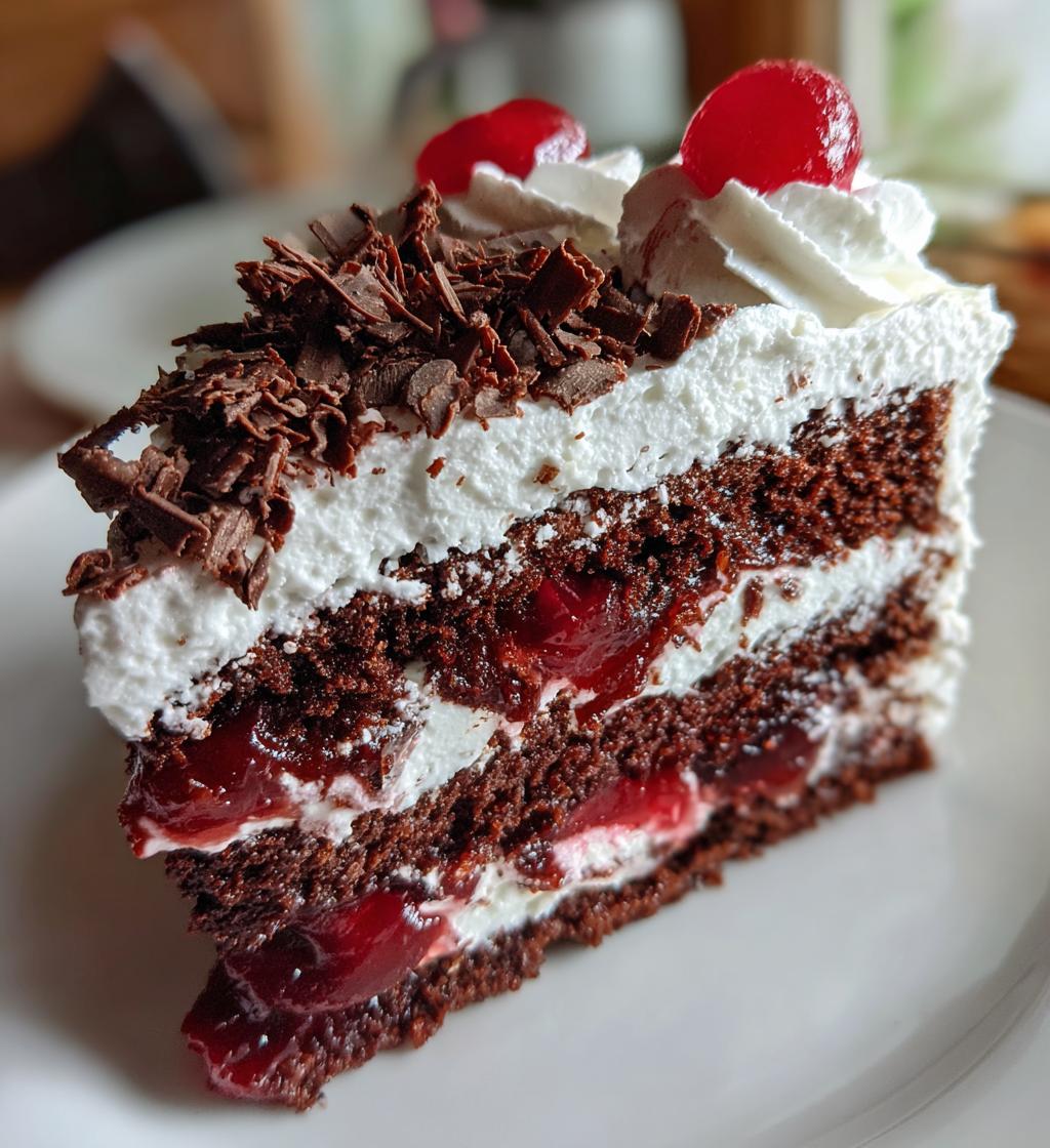 black forest cake recipe