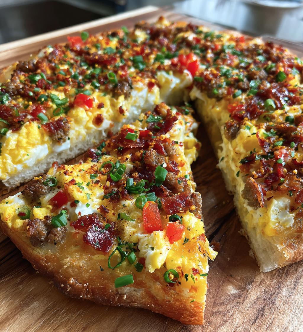 breakfast pizza