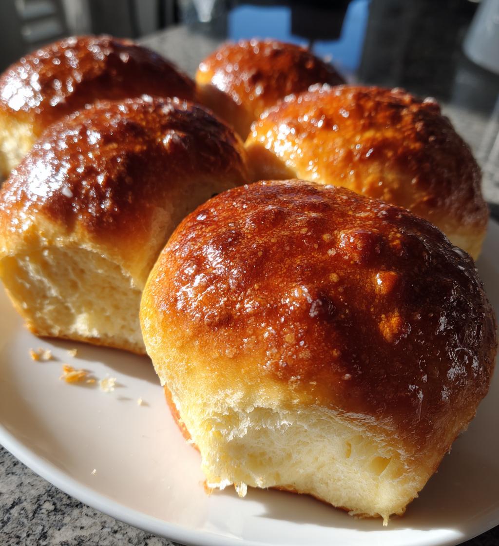 brioche buns - detail 1