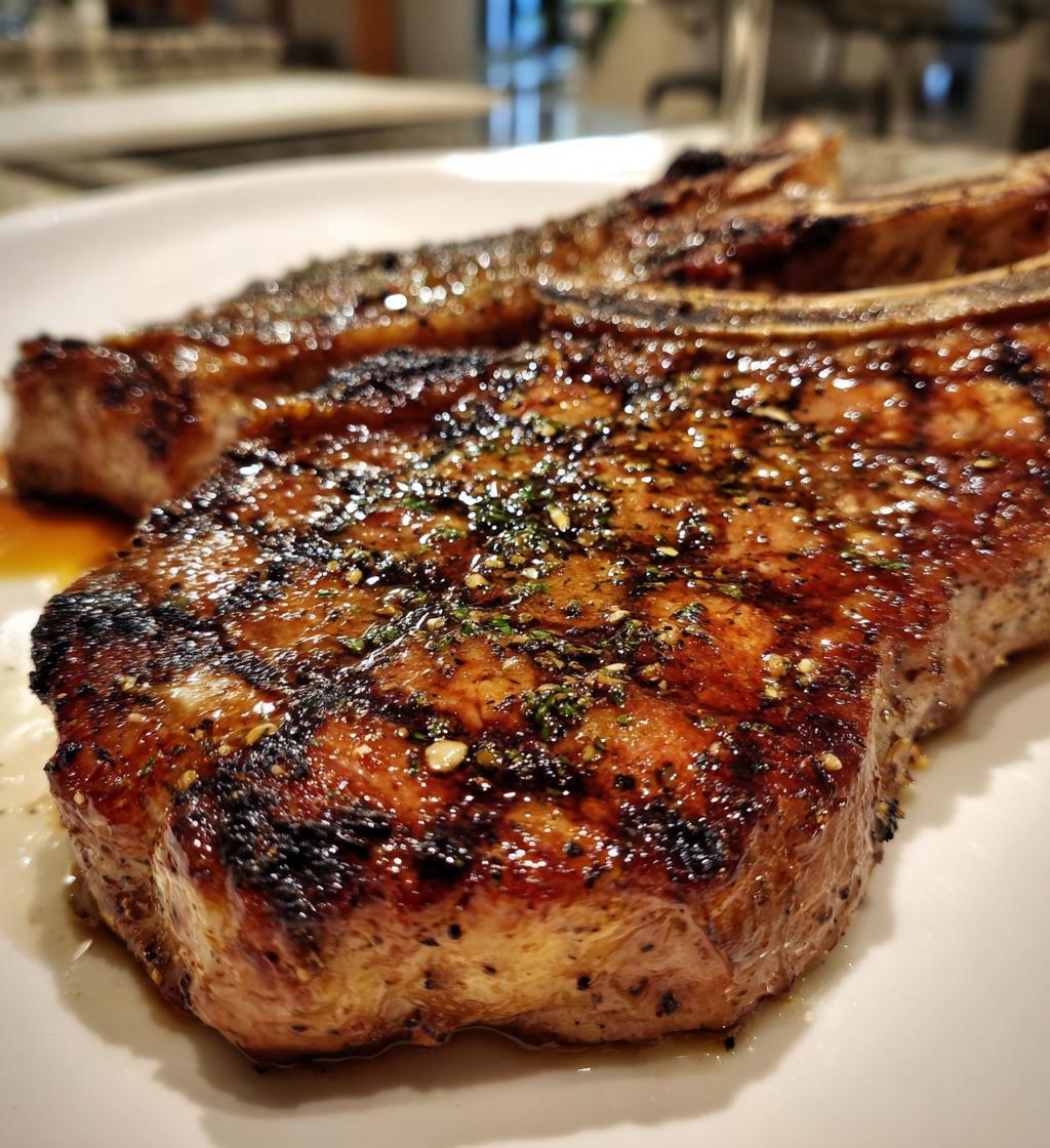brown sugar beef chops