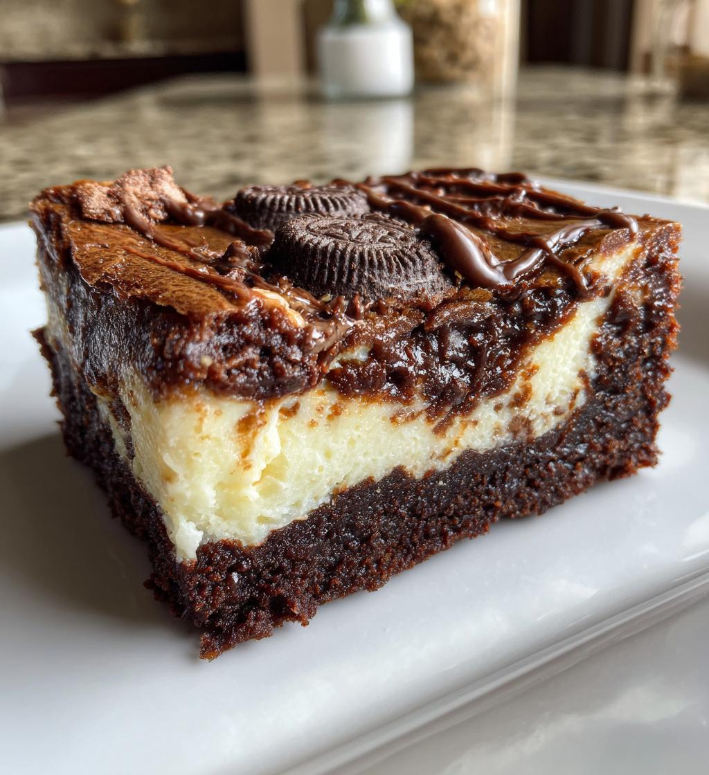 brownie cheesecake perfect fusion - detail 1