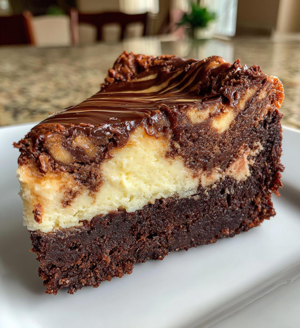 brownie cheesecake perfect fusion