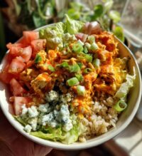 buffalo chicken bowls
