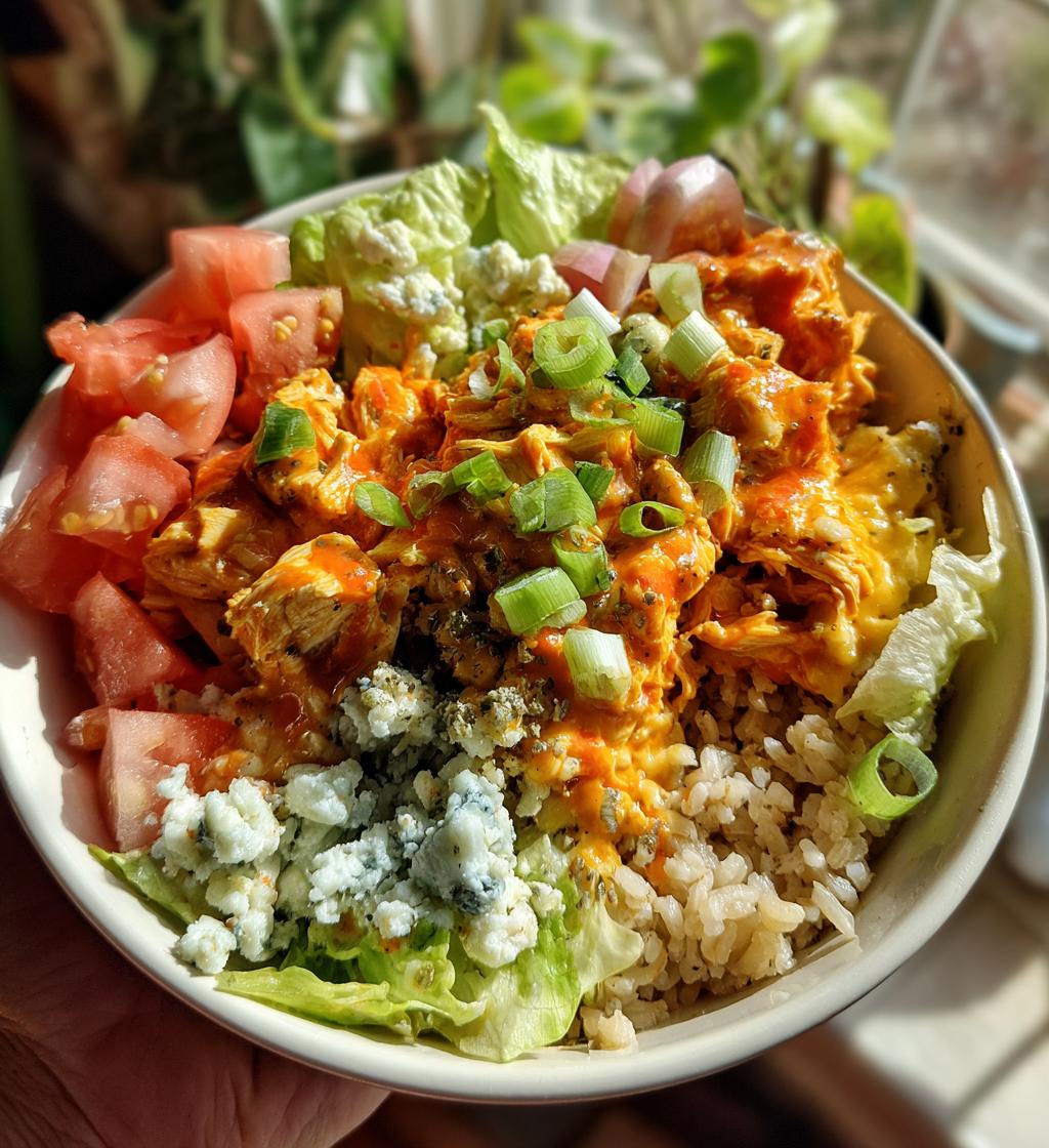 buffalo chicken bowls