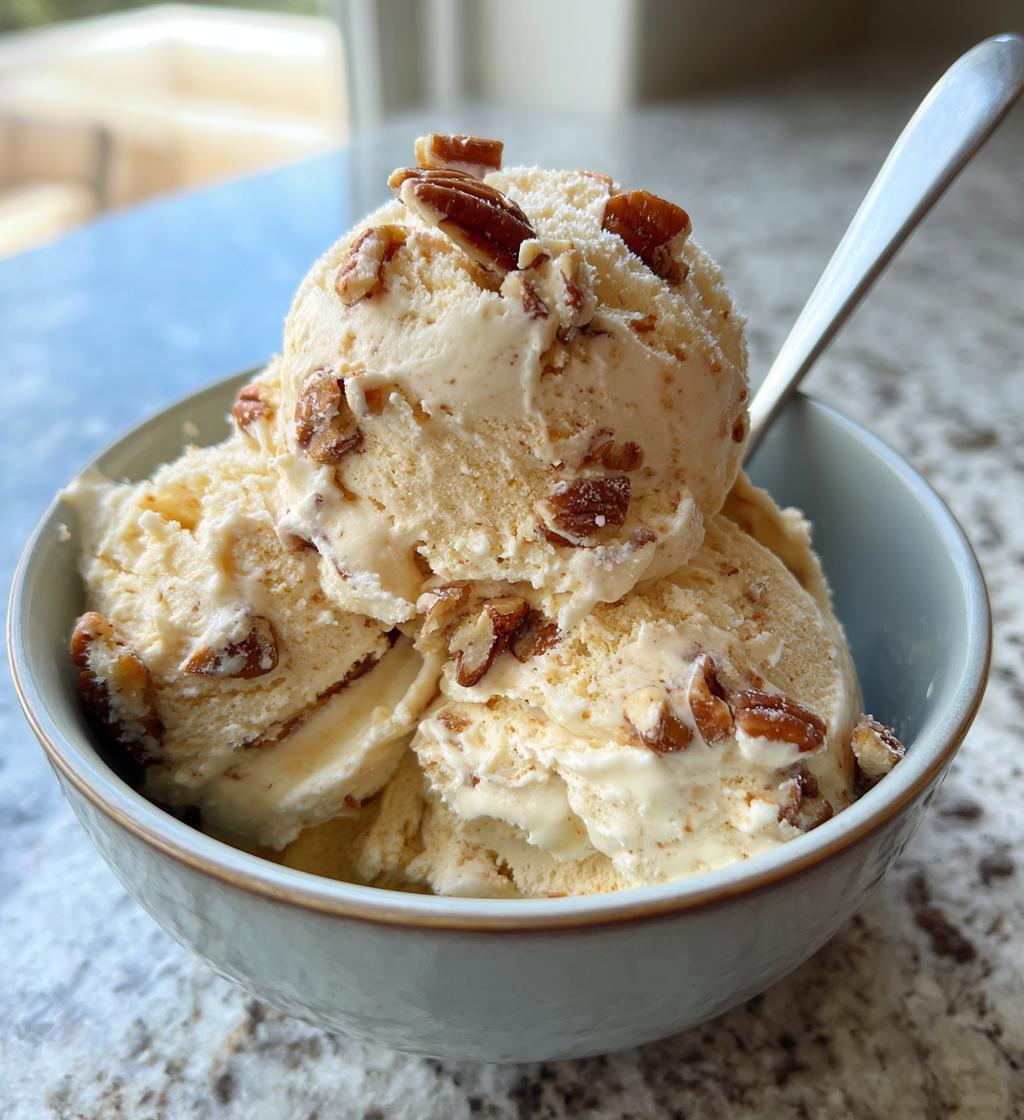 butter pecan ice cream recipe - detail 1