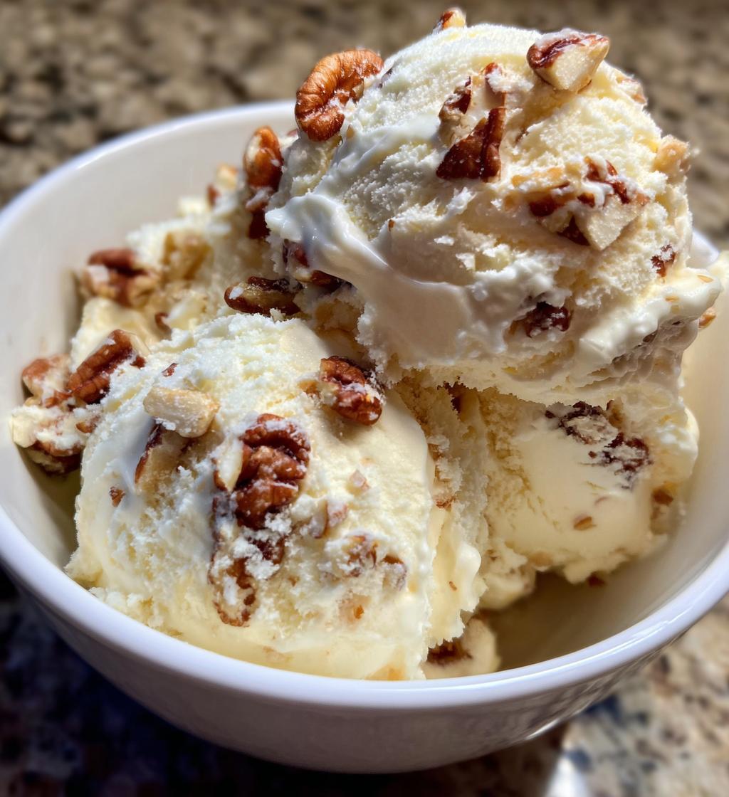 butter pecan ice cream recipe - detail 1