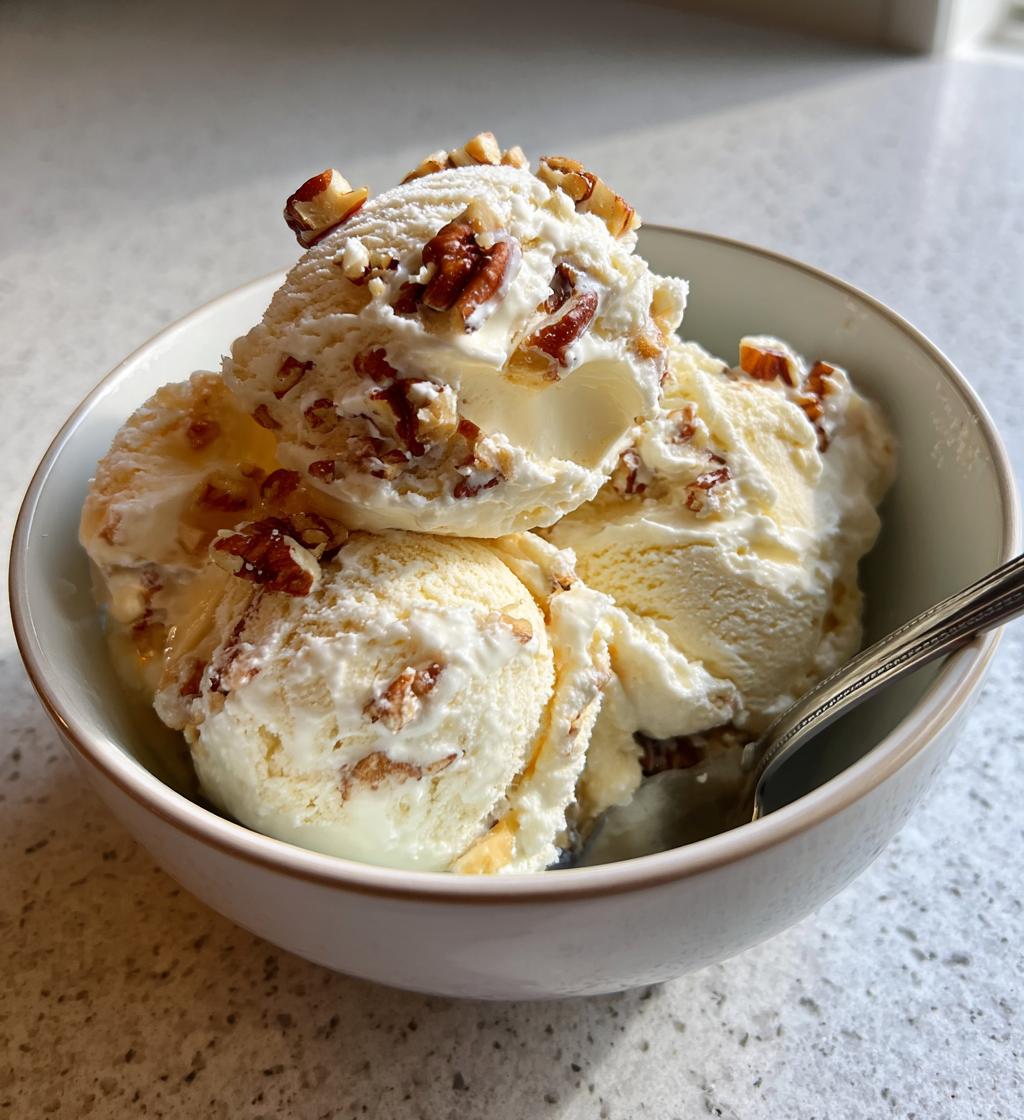 butter pecan ice cream recipe