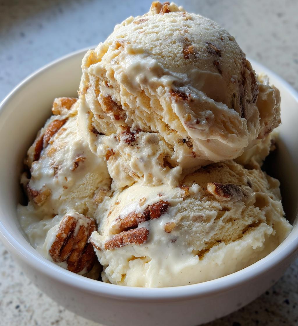 butter pecan ice cream recipe