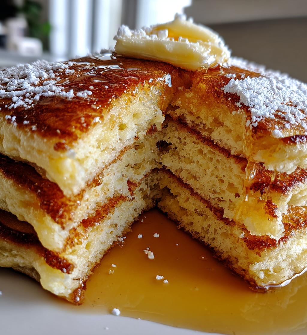 buttermilk pancakes - detail 1