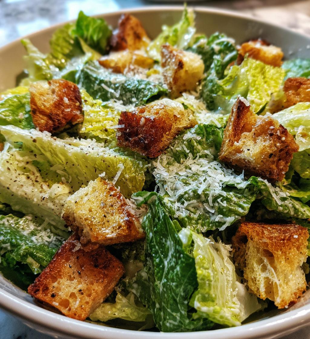 caesar salad - detail 1