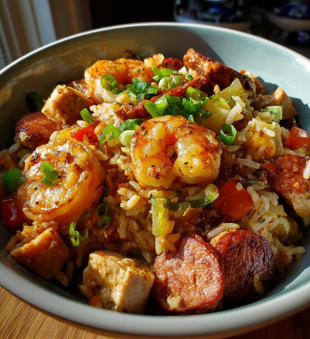 cajun jambalaya - detail 1