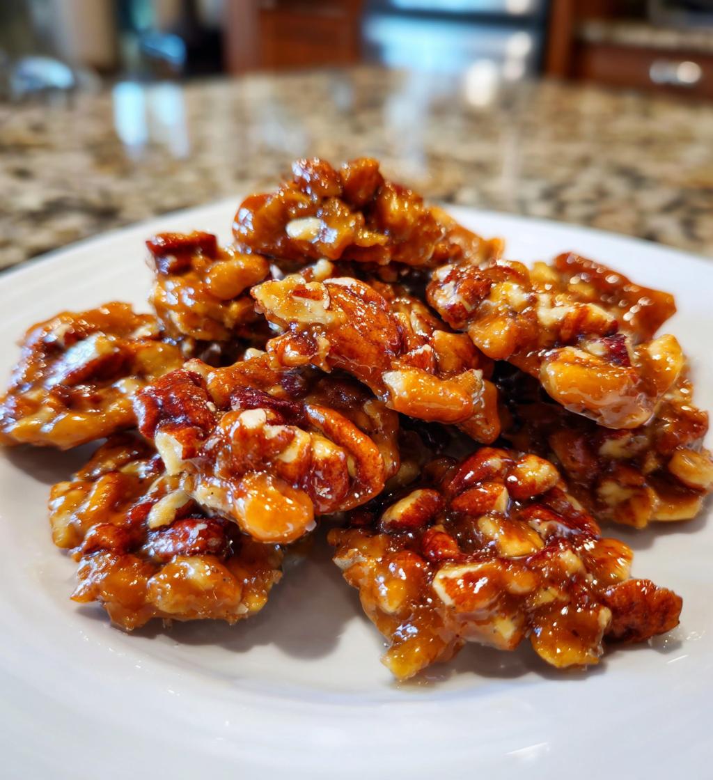 caramel pecan clusters