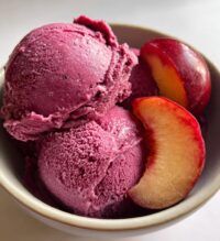 cardamom plum sorbet recipe