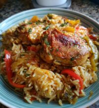 caribbean chicken and rice