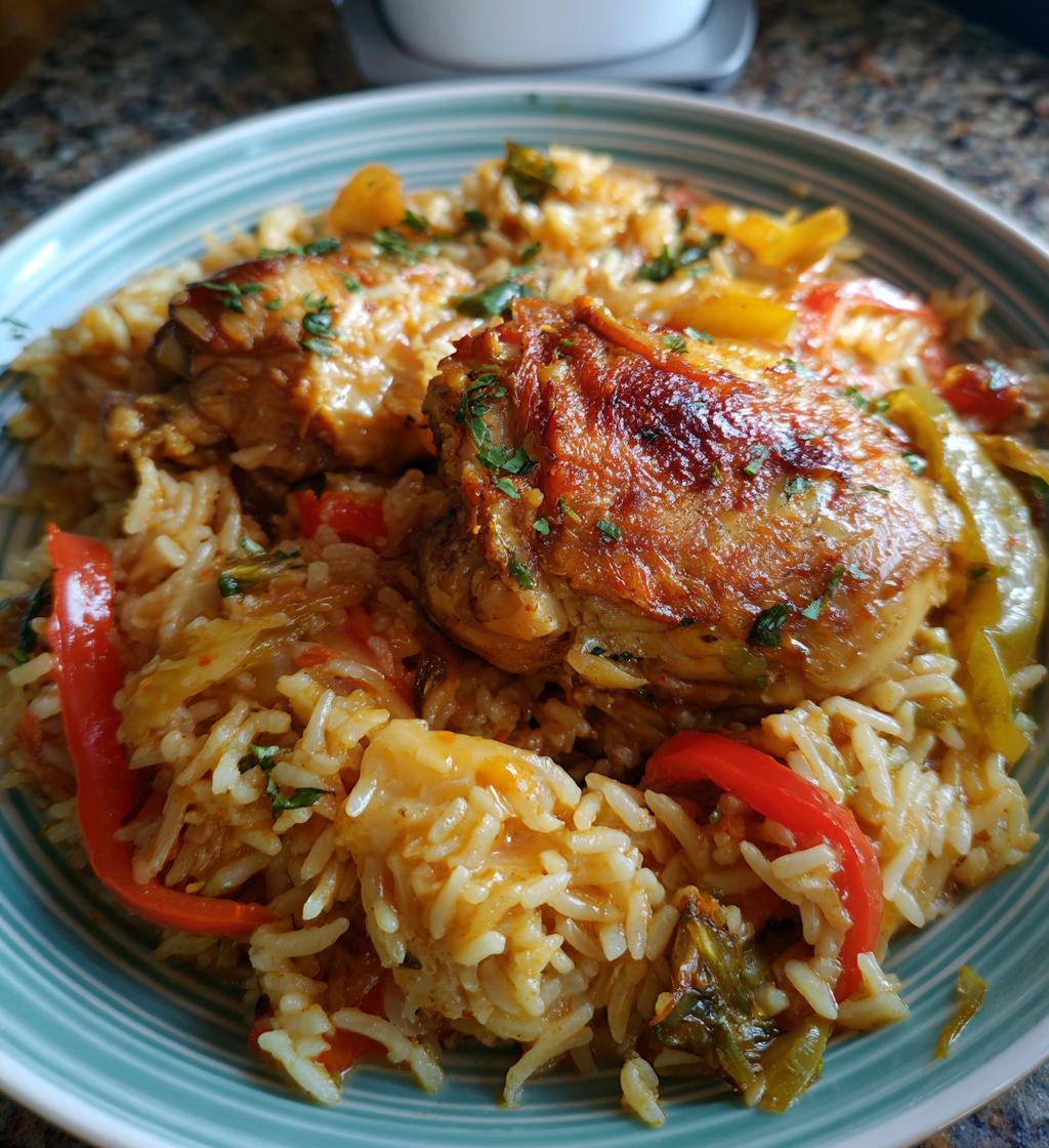 caribbean chicken and rice