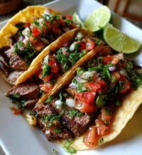 carne asada tacos