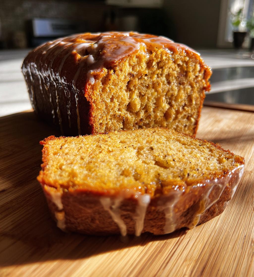 chai spice maple pumpkin bread