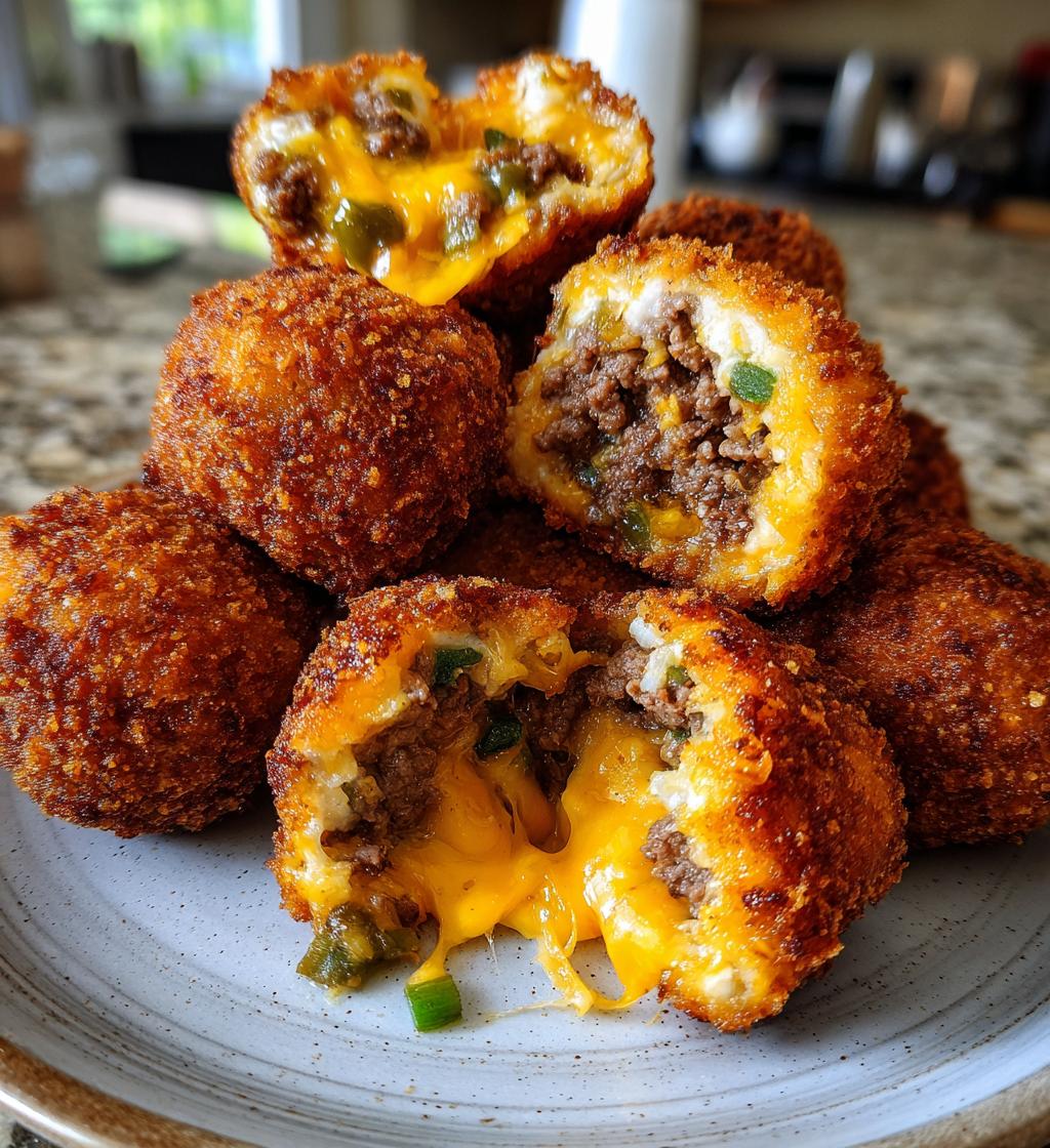 cheeseburger bomb bites